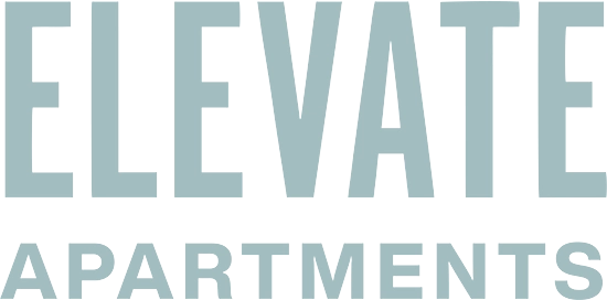 Elevate Apartments text logo variation.