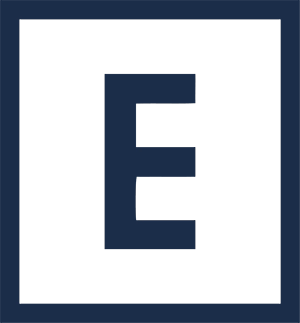 Elevate Apartments outlined "E" symbol.